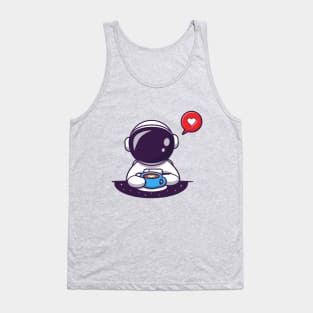 Cute Astronaut Tank Top